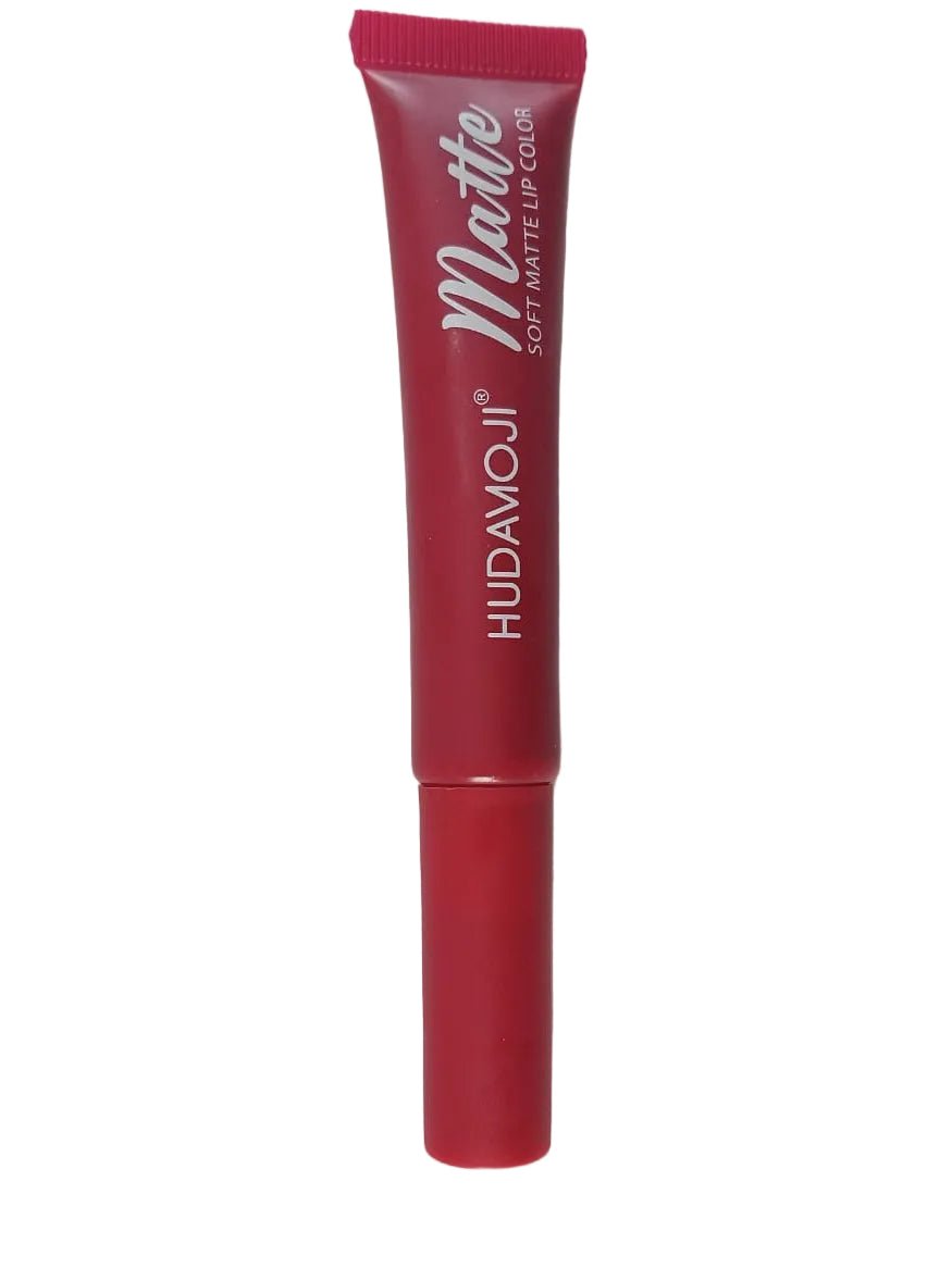 Huda Moji Soft Matte Lip Gloss – Velvet Smooth Long - Lasting Liquid Lipstick (1 pc) - The Nexa Shop