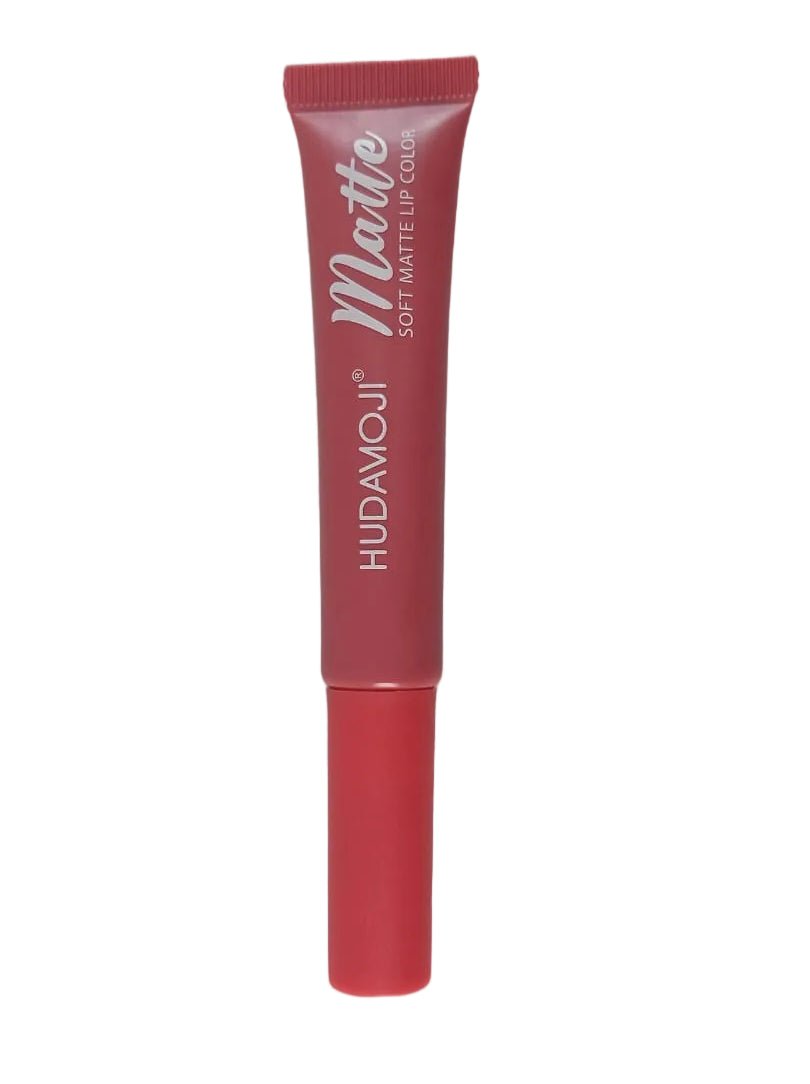 Huda Moji Soft Matte Lip Gloss – Velvet Smooth Long - Lasting Liquid Lipstick (1 pc) - The Nexa Shop
