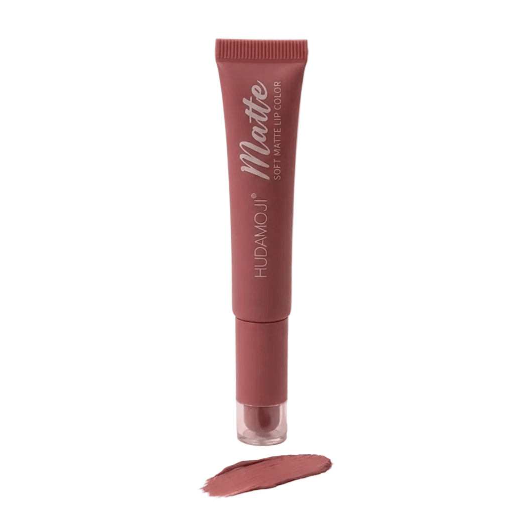 Huda Moji Soft Matte Lip Gloss – Velvet Smooth Long - Lasting Liquid Lipstick (1 pc) - The Nexa Shop