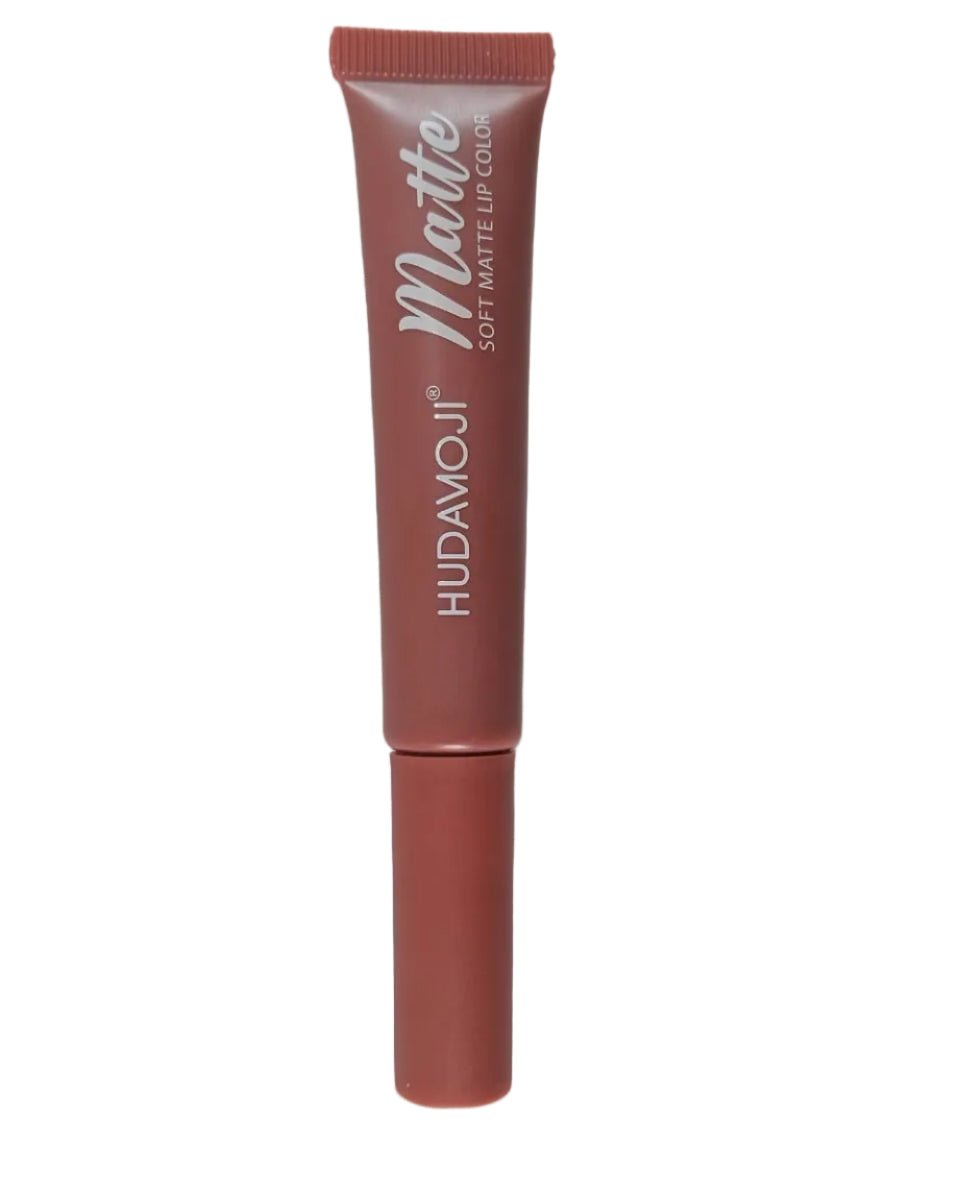 Huda Moji Soft Matte Lip Gloss – Velvet Smooth Long - Lasting Liquid Lipstick (1 pc) - The Nexa Shop