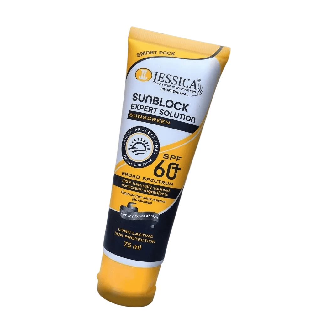 Jessica Professional Sunblock Expert Solution SPF 60 – Broad Spectrum Long Lasting Sun Protection - The Nexa Shop