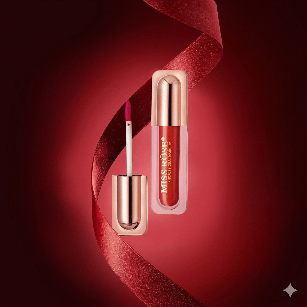 Miss Rose Velvet Luxe Liquid Lip Gloss – Smooth Matte Finish - The Nexa Shop