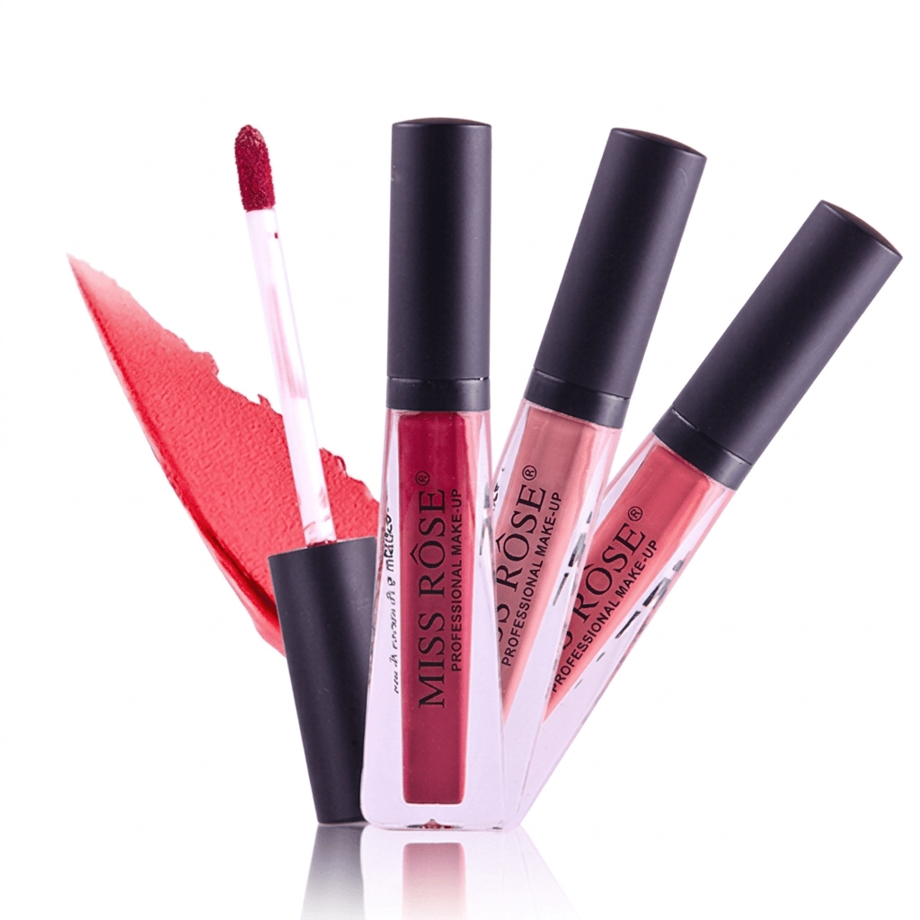 Miss Rose Velvet Matte Lip Gloss – Long Lasting Waterproof Color - The Nexa Shop