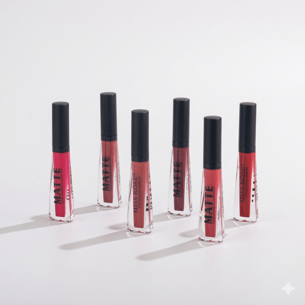 Miss Rose Velvet Matte Lip Gloss – Long Lasting Waterproof Color - The Nexa Shop