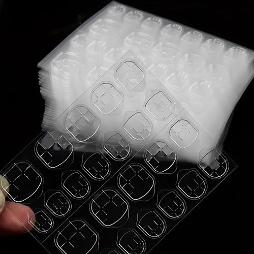 Self-Adhesive Gel Nail Glue Stickers - adhesive tabs size options