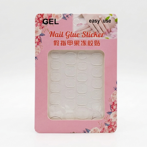 Self-Adhesive Gel Nail Glue Stickers – waterproof double-sided press-on nail tabs