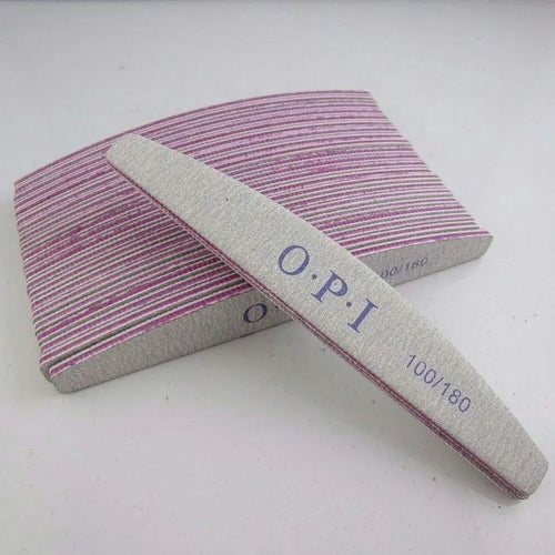 OPI Professional Nail Buffer – Dual - Sided 100/180 Grit Emery Board for Manicure & Pedicure - The Nexa Shop