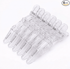 Pack of 6 Crocodile Hairdressing Clips – Non - Slip Alligator Styling & Sectioning Clips - The Nexa Shop