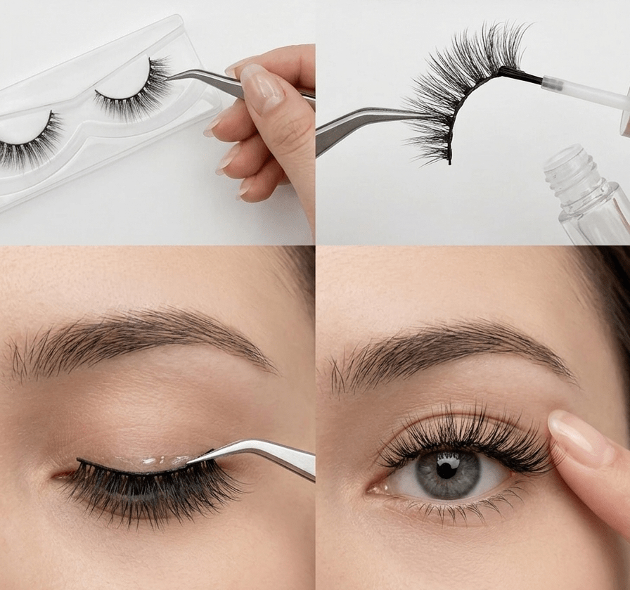 Qasim By QA Professional Eyelash Set (X05) – 2 - Piece Salon - Grade Beauty Lashes - The Nexa Shop