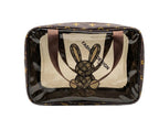 Waterproof Transparent Makeup & Travel Organizer Bag with Dual Handles