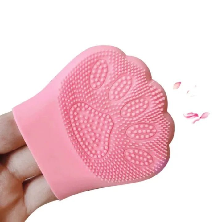 Silicone Finger Handle Face Cleansing Brush – Manual Scrubbing & Massaging Tool - The Nexa Shop